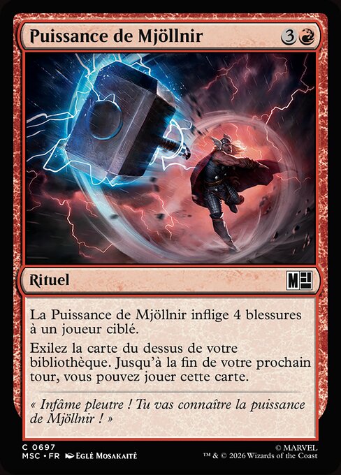 Puissance de Mjöllnir [FR]