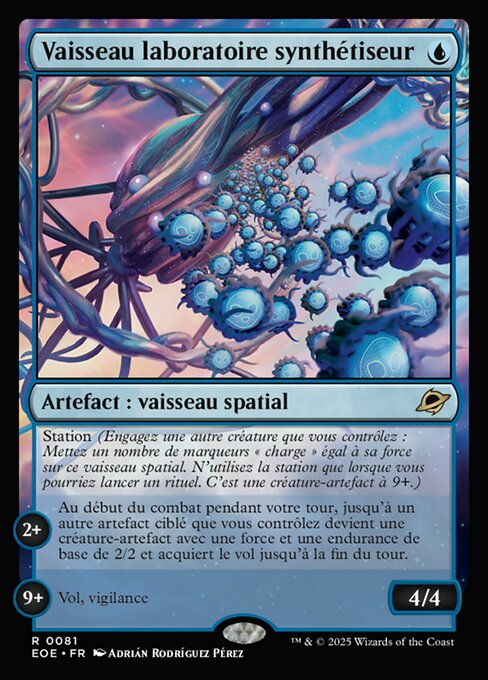 Vaisseau laboratoire synthétiseur [FR]