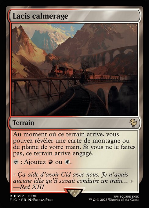 Lacis calmerage [FR]