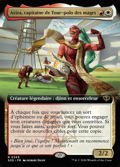 Aziza, capitaine de Tour-polo des mages [FR]
