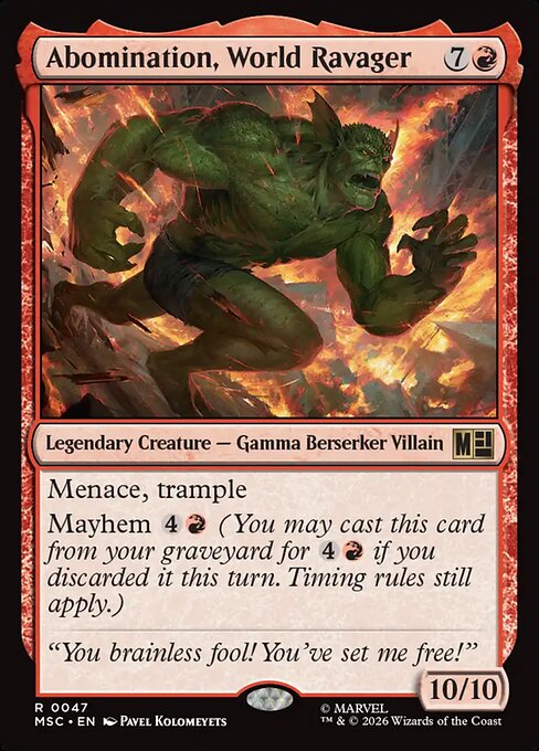 Abomination, World Ravager [FR]