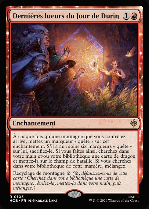 Dernières lueurs du Jour de Durin [FR]
