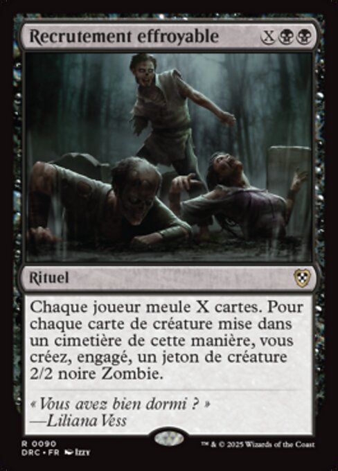 Recrutement effroyable [FR]