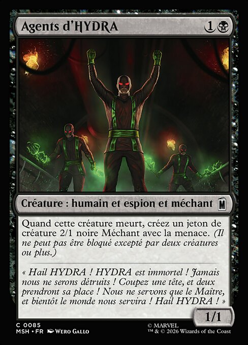 Agents d'HYDRA [FR]