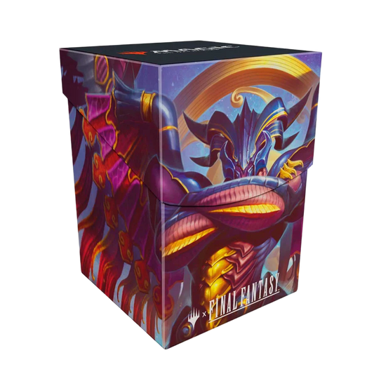 Ultra Pro 100+ Deck Box – Final Fantasy : Invocation : Bahamut (Idéal Magic Commander)