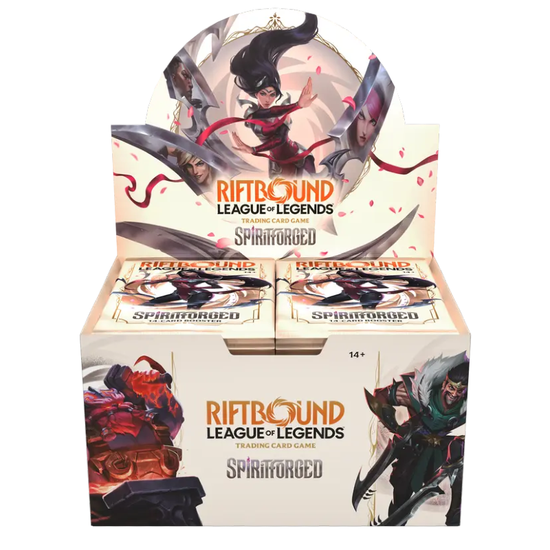 Riftbound: League of Legends - Spiritforged - Boîte de 24 Boosters (Version Anglaise)