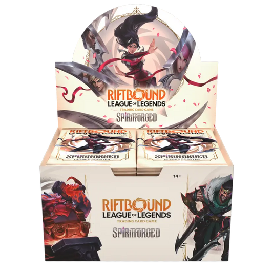 Riftbound: League of Legends - Spiritforged - Boîte de 24 Boosters (Version Anglaise)