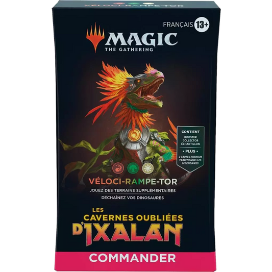 Deck Commander - Les Cavernes Oubliées d'Ixalan : Veloci-Ramp-Tor (Version Française)