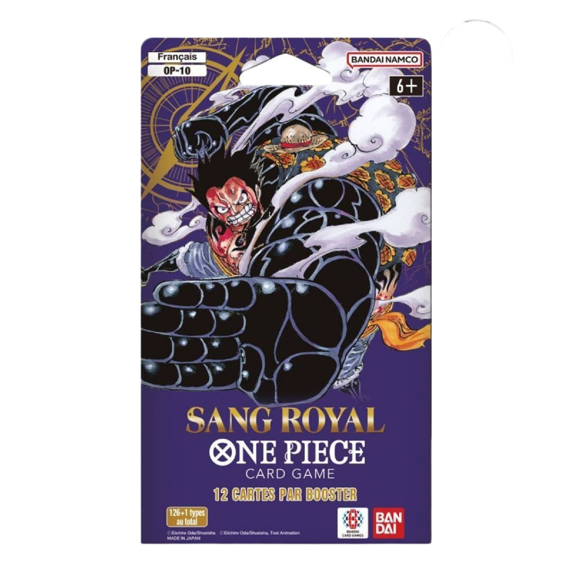 One Piece Booster OP-10 Sang Royal - 12 Cartes Version Française - Nouveau Set De Cartes à Collectionner