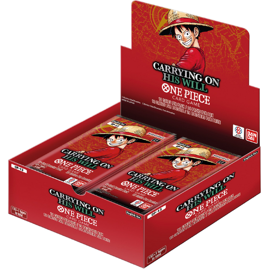 One Piece - Boîte de 24 Boosters OP13 : Carrying on his Will (Version Anglaise)