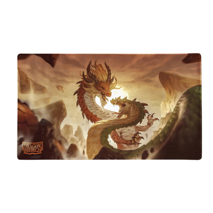Dragon Shield Play Mat + Tube - Wood Snake 2025